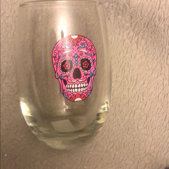 (4) Day of the Dead Wine Glass-Offer/Bundle toSave - Picture 4 of 5